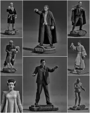 1/24 Universal Classic Monster Unpainted Unassembled Model Garage Kits GK