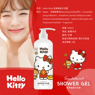 【Hello Kitty】富貴檀香沐浴乳500ml