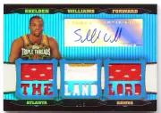 Topps Triple Threads Auto Shelden Williams Patch #1/3