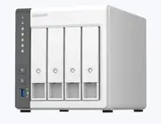 QNAP TS-433-4G 4 Bay NAS ARM 4-core Cortex-A55 2.0GHz processor, 4 GB on board (non-expandable) -2 Year Warranty