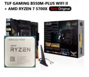 AMD R7 5700X Ryzen 7 5700X CPU + ASUS TUF GAMING B550M-PLUS WIFI II B550 Combo