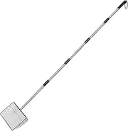 Metal Cat Litter Scoop with Adjustable Handle Versatile Poop Scoop Efficient Chicken Poop Scooper for Dogs Cats Chicken 5 Section Handle