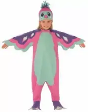HATCHIMALS $49 KIDS CHILDS PURPLE/PINK/BLUE SZ S 2-3.5 Yrs PENGUALA Costume NWT