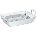 Scanpan Impact Roasting Pan w/ Rack Induction/Dishwasher Safe 42x26cm Cookware