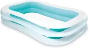 Intex Family Inflatable Pool | Outdoor Fun For Kids | 103in x 63in | 22in Depth”