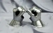 Combat Mitten Gauntlets SCA LARP steel gauntlets medieval gauntlets Gloves