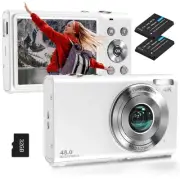 Digital Camera Autofocus UHD 4K Vlogging Camera with 32GB Card 48MP 16X Digit...