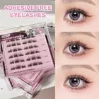 Glue-free Self-adhesive False Eyelashes Natural Thick Lash Extension Reusabl _da