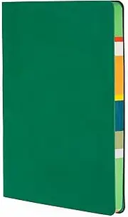 Edge Mira A5 Ruled Notebook - Green