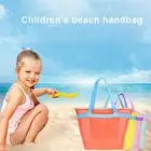 Kids Snack Storage Tote Children Mesh Beach Tote Capacity Beach Bag for Dorm