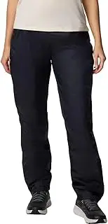 [Columbia] Women's Pouring Adventure 3 Pant, Waterproof Rain Trousers, Black, S/S