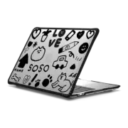 MacBook Pro 13-inch (M1 / M2 / Intel) Impact Case SOSO STICKER 01