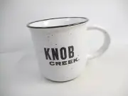 Knob Creek Bourbon Ceramic Coffee Cup Mug "A Whiskey Well Earned"