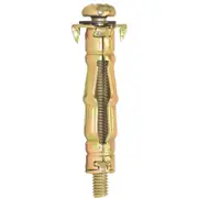 Macsim 8mm Yellow Zinc Hollow Wall Anchor - 14 Pack