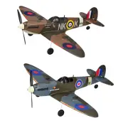 TOP RC HOBBY Mini Spitfire 450mm Wingspan 2.4GHz 4CH EPP 6-Axis Gyro One-Key U-Turn Aerobatic Scaled Warbird RC Airplane