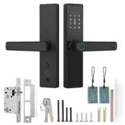 Tuya Smart Lock Fingerprint Door Lock Keypad Door Lock With Handle for Home U8T2