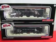 2 HO C&O ATLAS 70-TON 9-PANEL HOPPERS #101022 & #101038 MINT