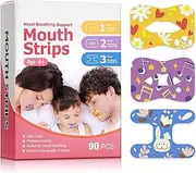 90 Pcs Sleep Strips,Mouth Tape For Sleeping,Stop Snoring Mouth Tape For Mouth Breathing And Loud Snoring, Anti Snoring Devices For Children And Adult