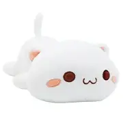 Cute Kitten Plush Toy Stuffed Animal Pet Kitty Soft Anime Cat 20" White Cat