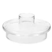 Tea Loose Leaf Infusers Glass Teapot Top Covers Strainer Lid