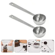 2 Pcs Reusable Coffee Scoop Measuring Spoon Tea Accurate Measurement