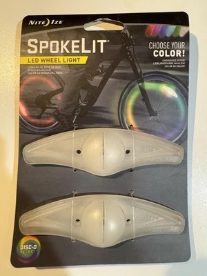 Nite Ize Spokelit LED Bicycle Spoke Light Twin Pack