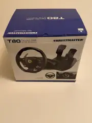 Thrustmaster T80 Ferrari 488 GTB Edition Racing Wheel Black, PlayStation 4