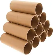 SHINEOFI Craft Rolls Cardboard Tubes 25pcs Round Paper Tubes Toilet Paper Roll Craft for Boys and Girls DIY Graffiti Materials