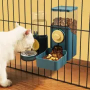 Cat Feeder Hanging with Gravity Automatic Pet Feeder,With 500Ml Water Dispenser