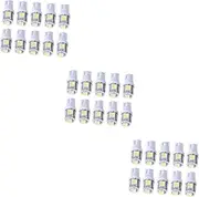 GLEAVI 3sets T10 Led Car Bulbs Led Lamp for Car White Set Easy Install Fit for Map Light License Plate Trunk Side Marker 10pcs*3