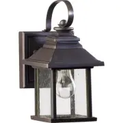 Quorum International 7940-5-86 Pearson Outdoor Wall Light Oiled Bronze