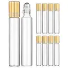 10 Pcs Essential Oil Empty Bottle Travel Bottles Perfume