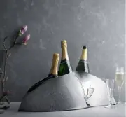 Georg Jensen Stainless Steel Champagne Cooler
