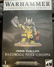 Bazdrogg Nekk-Choppa Orruk Warboss Limited Edition Model BNIB Rare OOP
