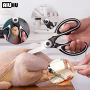 4-in-1 Stainless Steel Chicken Bone Modern Kitchen Scissors Shears Multi-Purpose