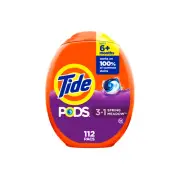 Tide Pods Spring Meadow 3-in-1 Laundry Detergent 112 Count 93 oz