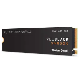 WD 黑標 SN850X 1TB 2TB M.2 NVMe PCIe SSD固態硬碟(沒散熱片)