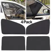 4 Pack Auto Shade Sun Window Screen Cover Sunshade Protector For Car Auto Truck