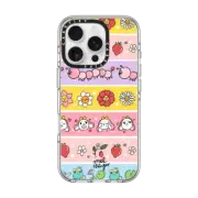 iPhone 16 Pro Clear Case MagSafe Compatible Washi Tape by Mel Stringer