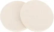 2Pcs Wool Buffing Wheel Flocking Polisher Pads for Electric and Pneumatic Grinding Machines High Toughness Wool Felt Polishing Discs for Molds and Medical