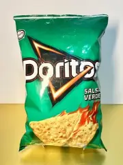 New Unopen Limited Edition Doritos SALSA VERDE Pepper Tomato Potato Chips 9oz