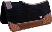 Horse 32"x30" Western Contoured Wool Felt Therapeutic Saddle Pad 39252