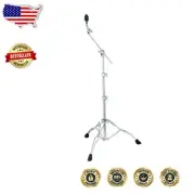 Chrome-Plated Cymbal Stand with Die-Cast Joint and Fine Gear Tilter
