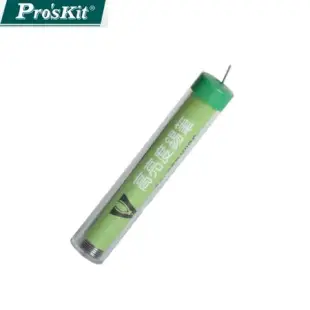 台灣Pro'sKit寶工 高亮度錫筆9S001(63% 直徑1.0mm,17g / 3M ;高品質助焊劑製;綠蓋)