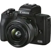 Canon EOS M50 Mark II Mirrorless Digital Camera with 15-45mm Lens(Black) ByFedEx