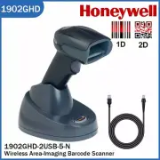 Honeywell 1902GHD-2USB-5-N Handhold Wireless Barcode Scanner 2D Bar Code Reader