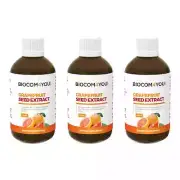 3x Biocom Grapefruit Seed Extract 100ml / 3.4 fl oz