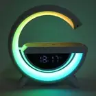 Alarm Clock Speaker Rechargeable Versatile Wireless Clock US Hot