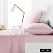Belmondo 225TC Sheet Set (Blush, Cream, French Blue, Light Blue, Navy, Taupe)