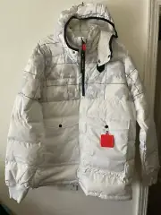 Nike Lebron James Down Fill Puffer Men Jacket White Camo AT3904 121